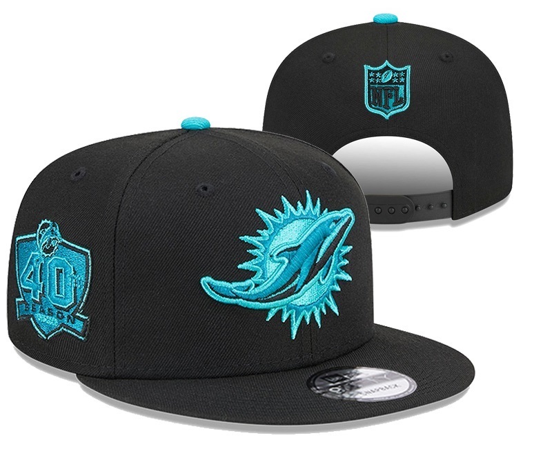 Miami Dolphins Stitched Snapback Hats 0109
